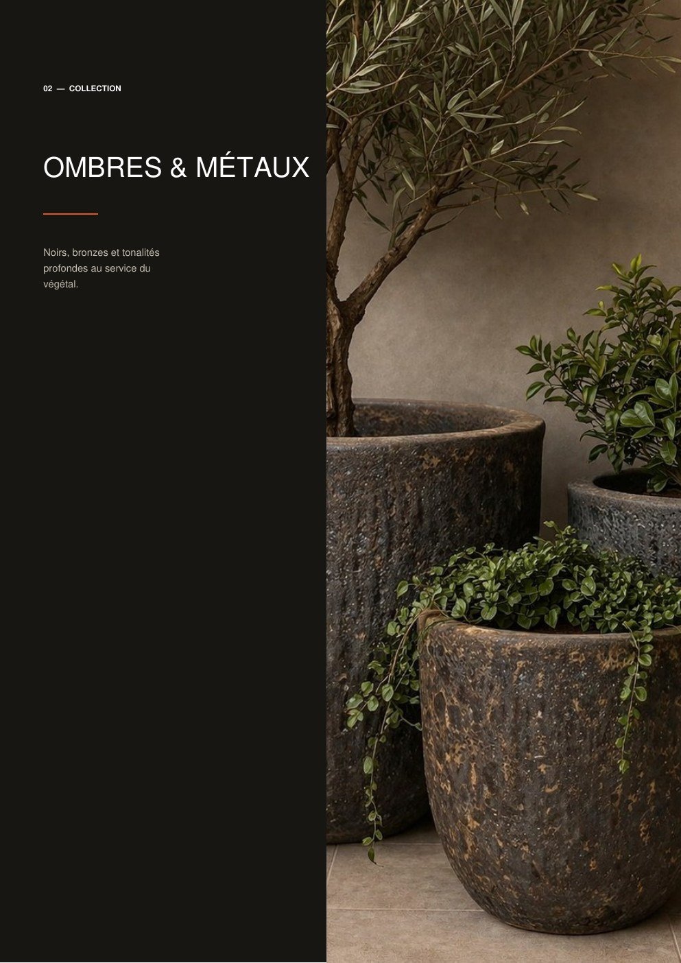 Collection Ombres et Métaux