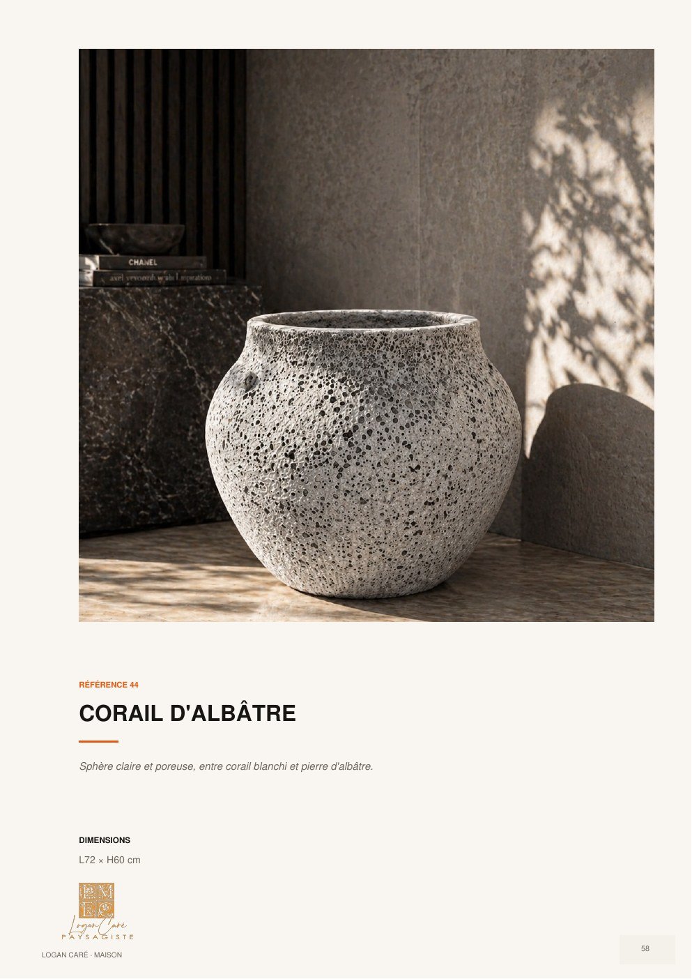 Corail d'Albâtre, référence 44